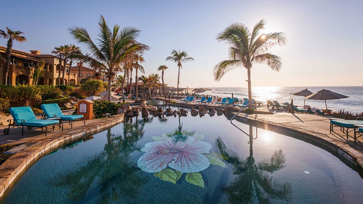 Cabo San Lucas pool view